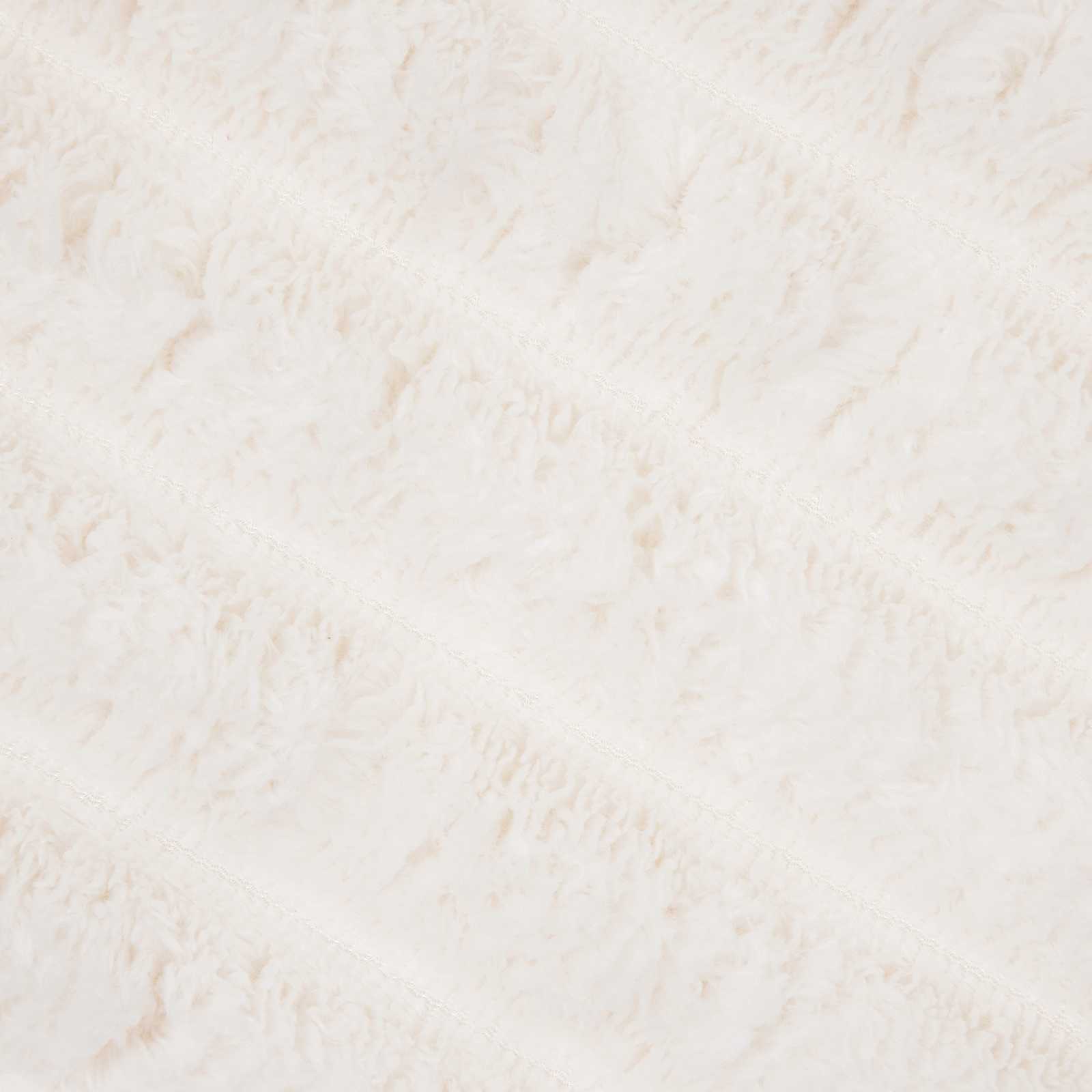 Überwurfdecke Beige 150 x 130 cm Fleece