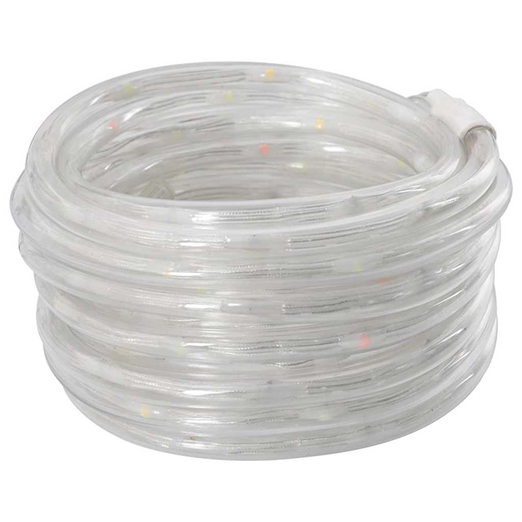 Lichtseil mit 120 LEDs Warmes Weiß 5 m PVC