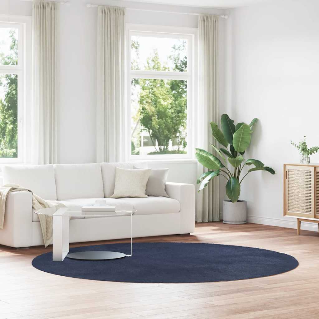 Teppich Shaggy Hochflor NAVARRA Beige 60x100 cm Polyester