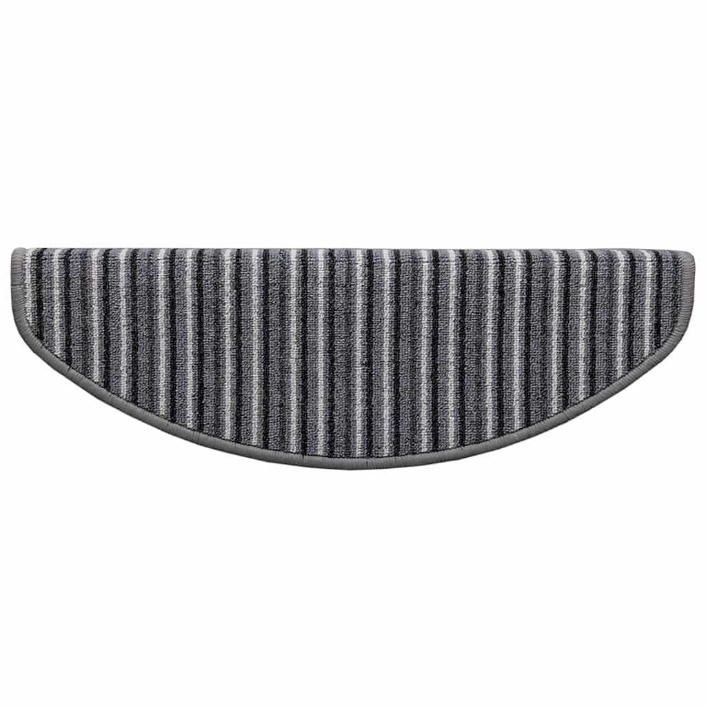Selbstklebende Treppenschoner 15 pcs Anthrazit 56 x 17 x 3 cm