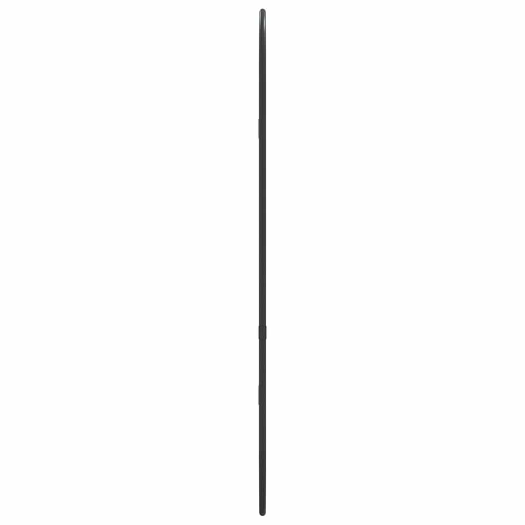 Wandspiegel Silbern 50x20 cm Oval