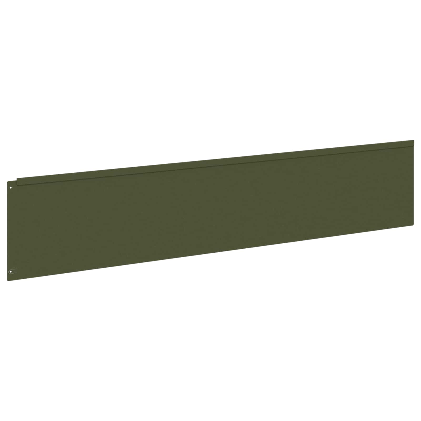 Raseneinfassung 10 pcs 100 x 12 cm Stahl Anthrazit