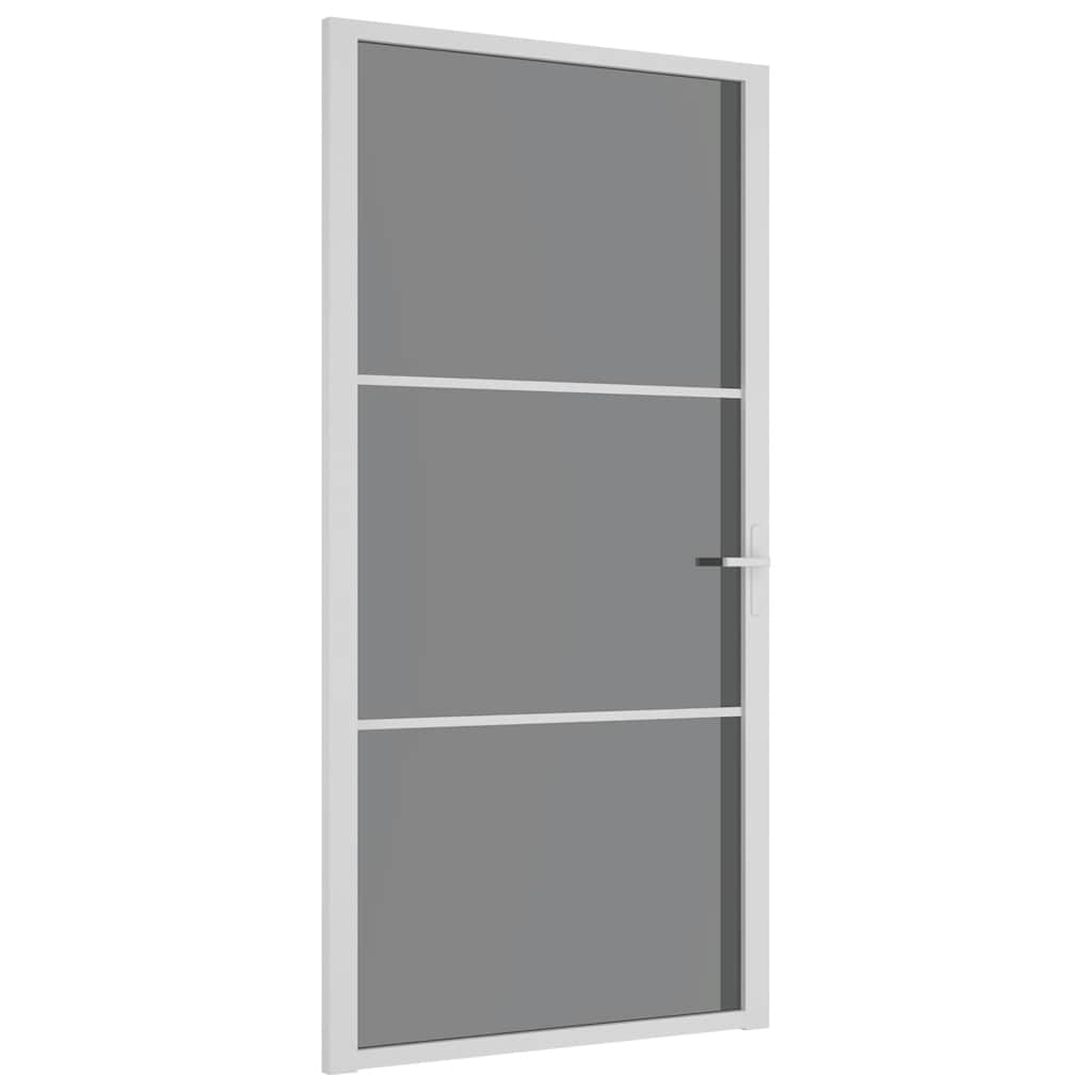 Innentür ESG Glas und Aluminium 76x201,5 cm Schwarz
