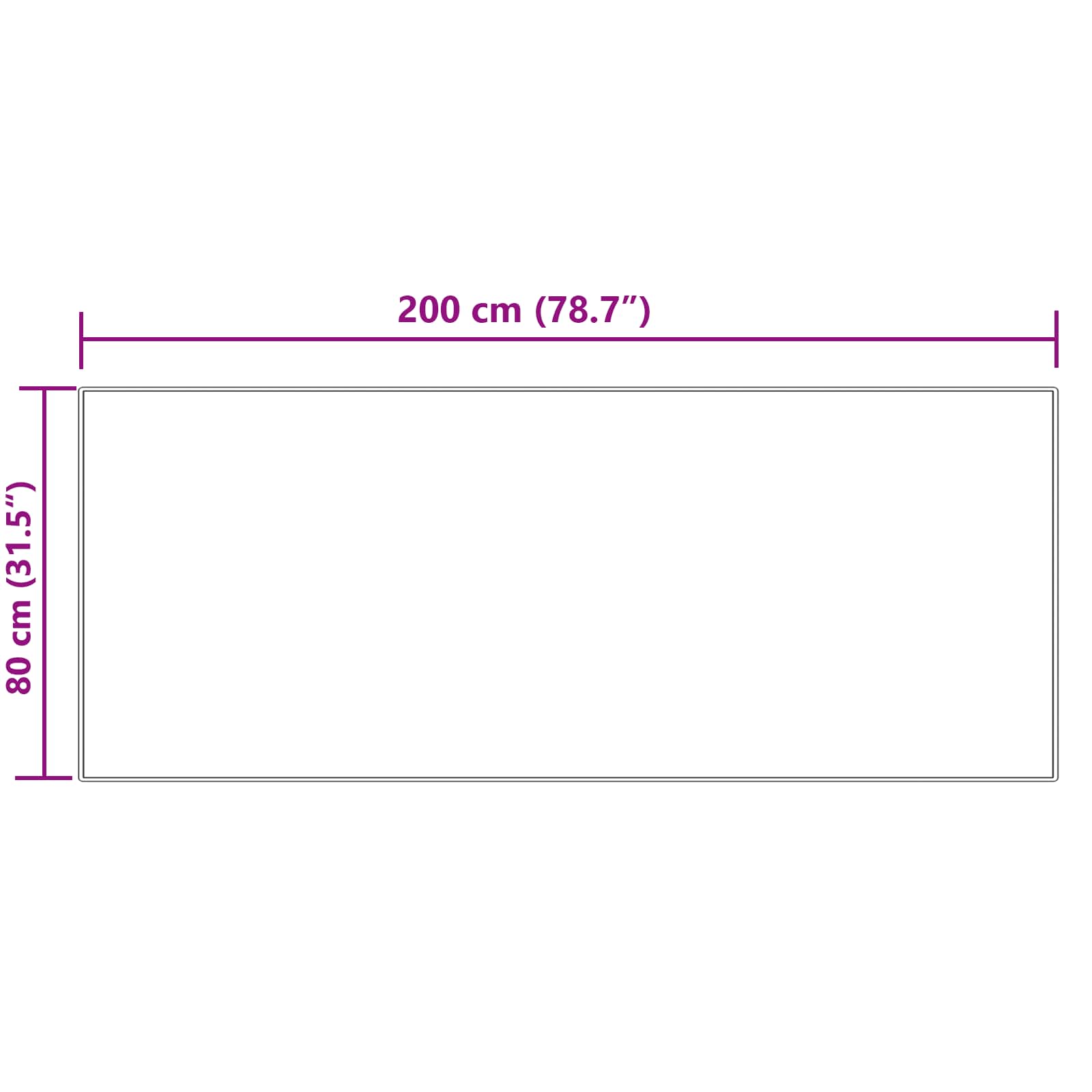 Teppich aus Kunstschaffell TAFALLA Weiß 60 x 110 cm Polyester
