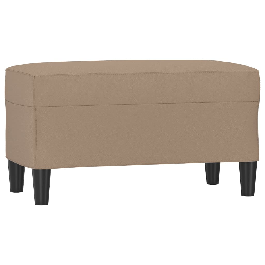 Sitzbank Schwarz 70x35x41 cm Kunstleder