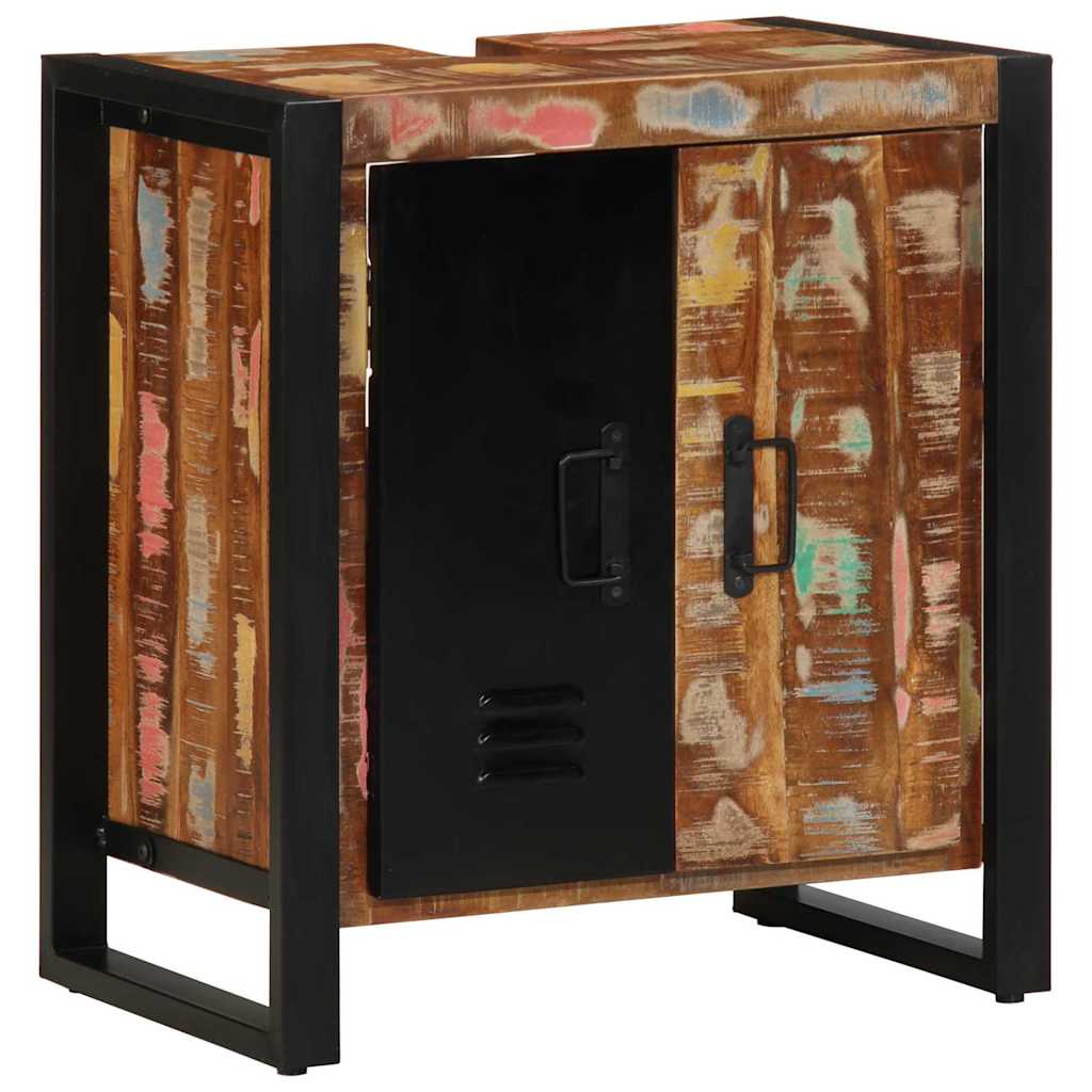 Badezimmerschrank Braun 55 x 35 x 60 cm Massivholz Mango