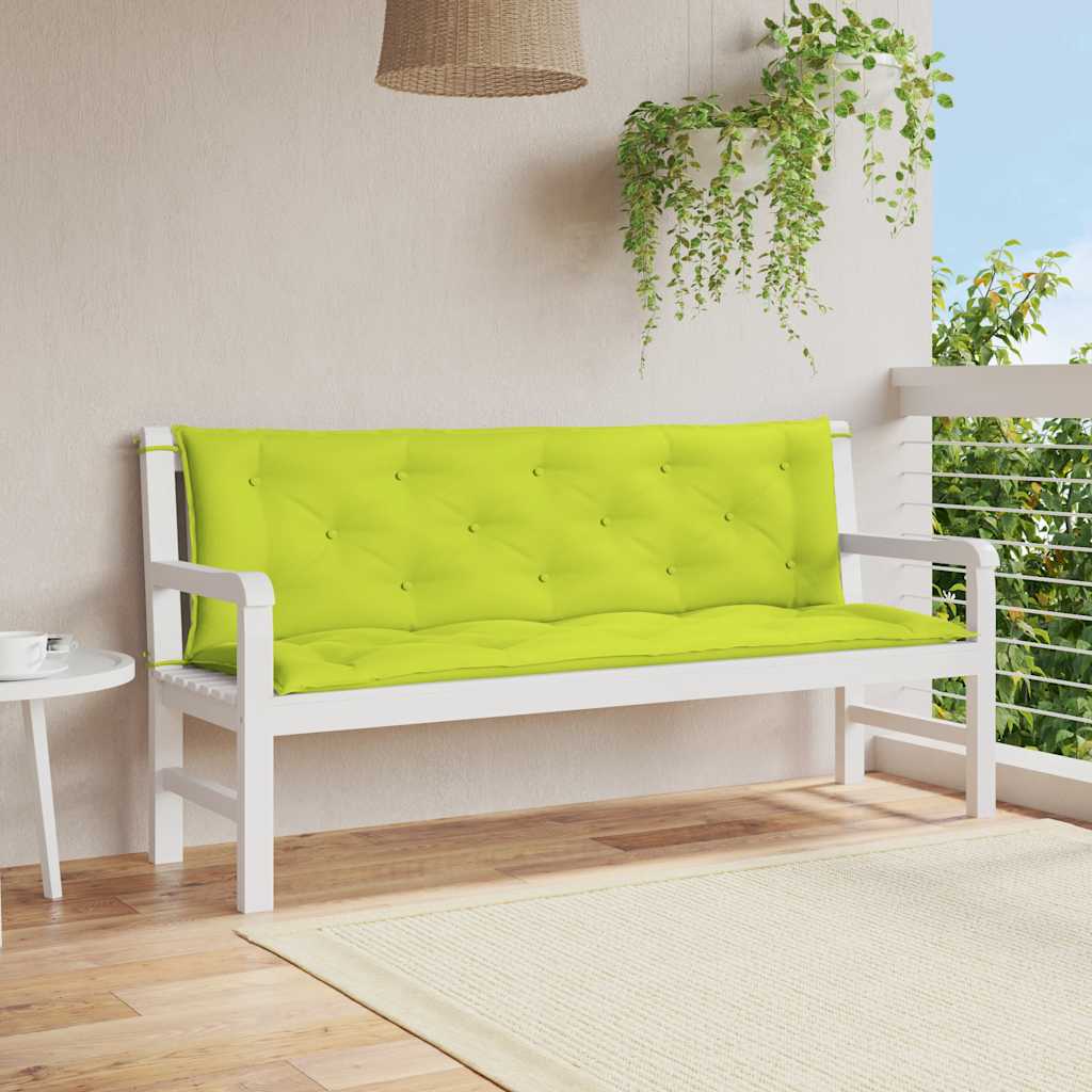 Gartenbank-Auflage Anthrazit 100x(50+50)x7 cm Oxford-Gewebe
