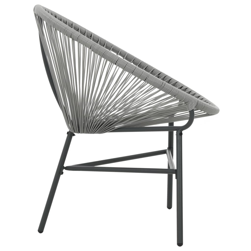 Acapulco-Gartenstuhl Poly Rattan Grün