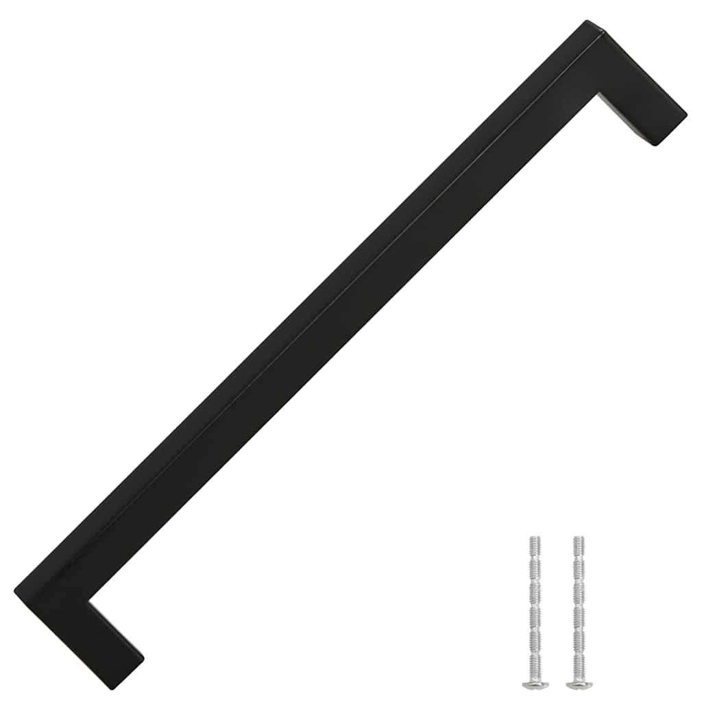 Möbelgriffe 10 Stk. Silbern 64 mm Edelstahl