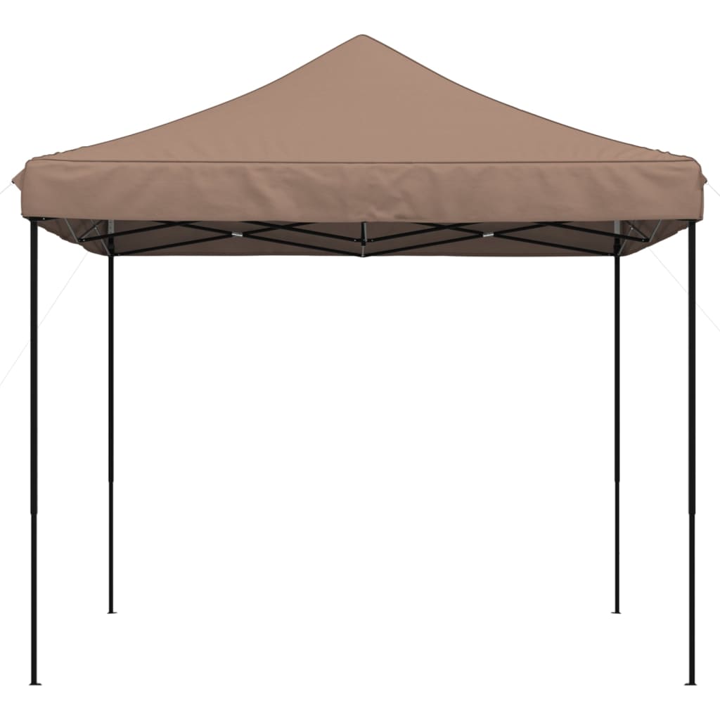 Partyzelt Faltbar Pop-Up Schwarz 292x292x315 cm