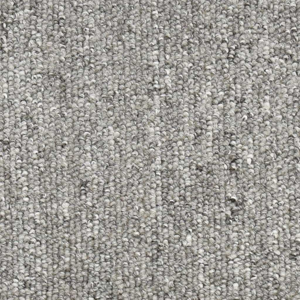 Stufenmatten 15 Stk. 56x17x3 cm Anthrazit Halbrund
