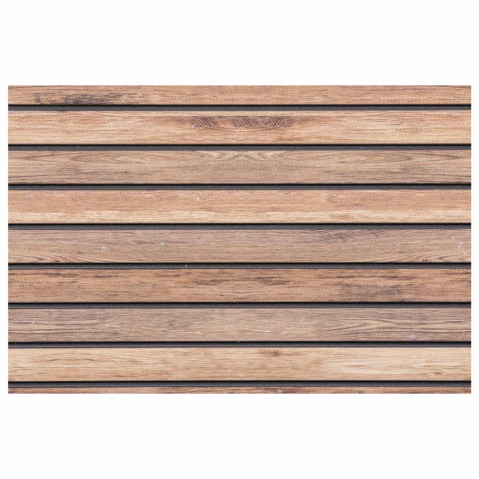 Wandpaneele 5 pcs Braun 100 x 50 cm EPS-Schaum