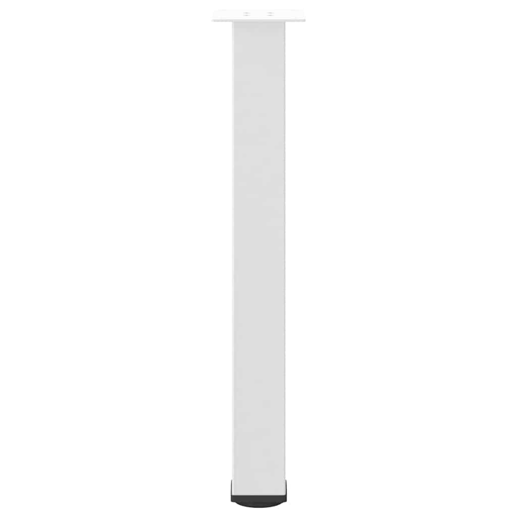 Bartischbeine 4 Stk. Schwarz 100-102 cm Stahl