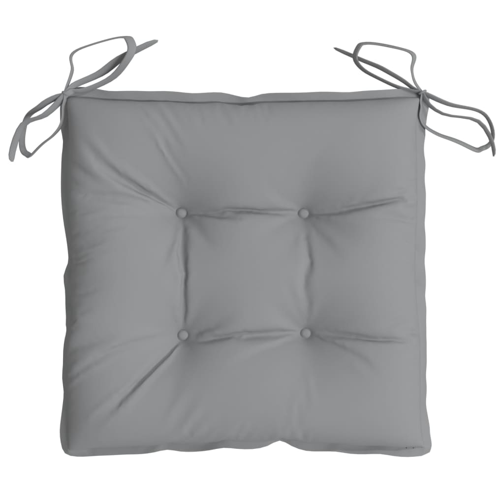 Stuhlkissen 4 Stk. Hellblau 40x40x7 cm Oxford-Gewebe