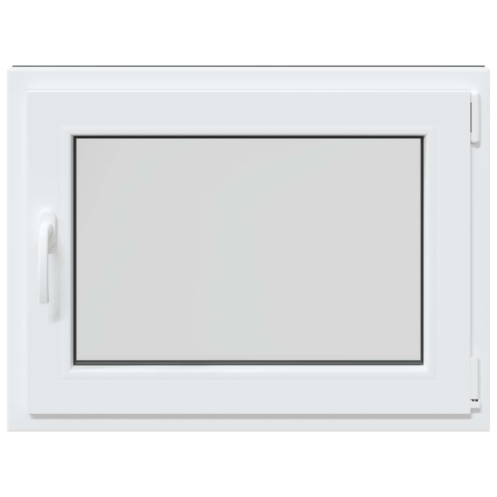 Kellerfenster RISOR 50 x 50 cm PVC und Glas Weiß