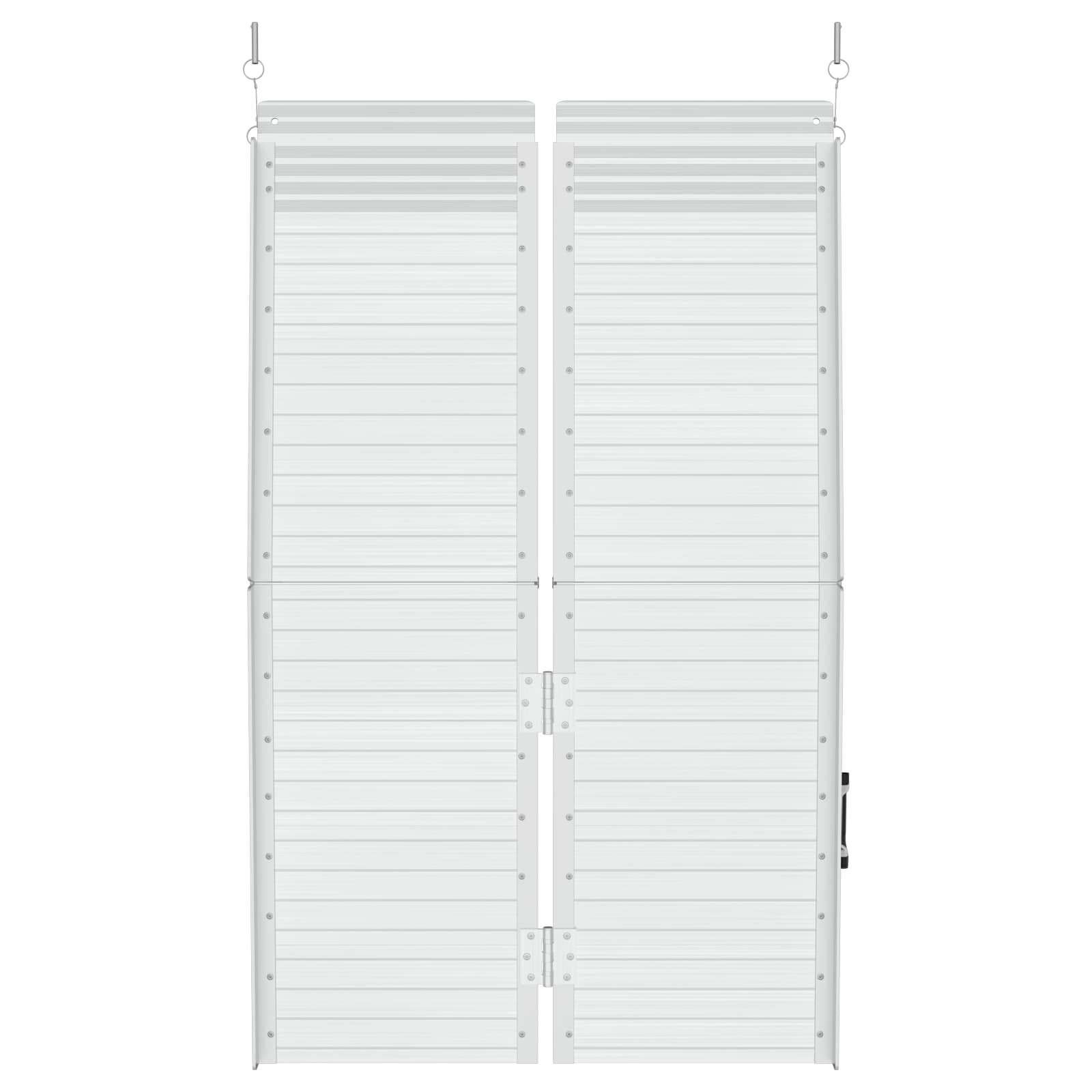 Rampe für Rollstühle 270 kg Silber 62 x 73 x 5 cm Aluminium