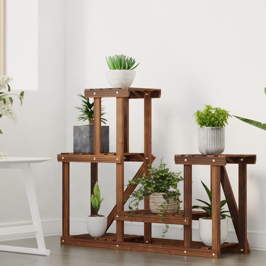 Blumenständer 110x25x96 cm Massivholz Tanne