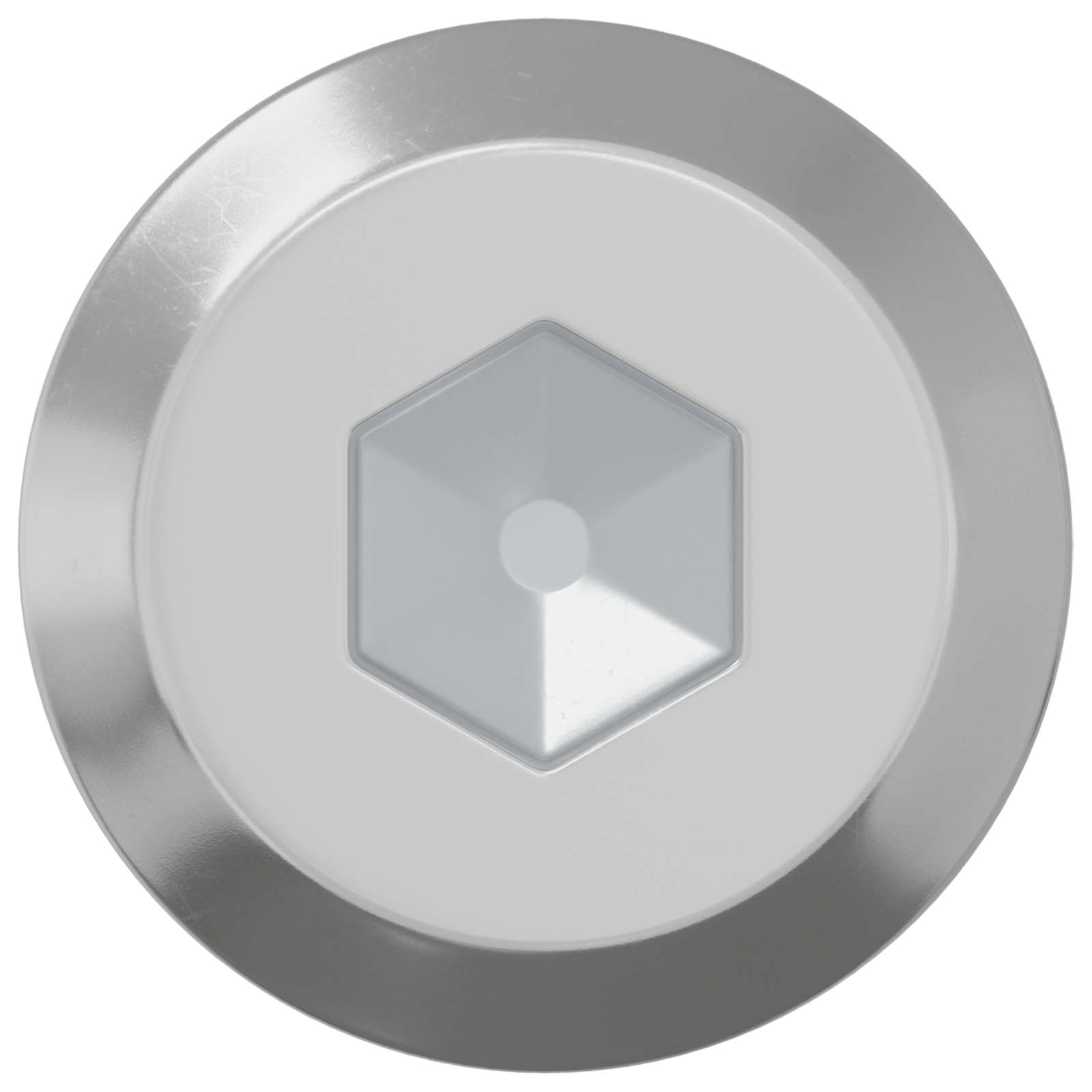 Schraube 2 pcs Silber M6 x 50 mm Stahl