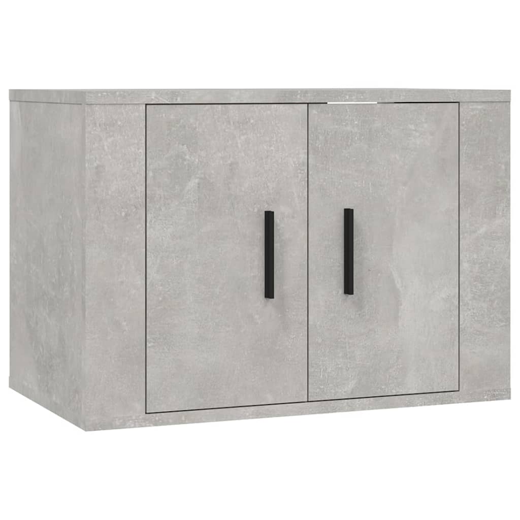 3-tlg. TV-Schrank-Set Weiß Holzwerkstoff