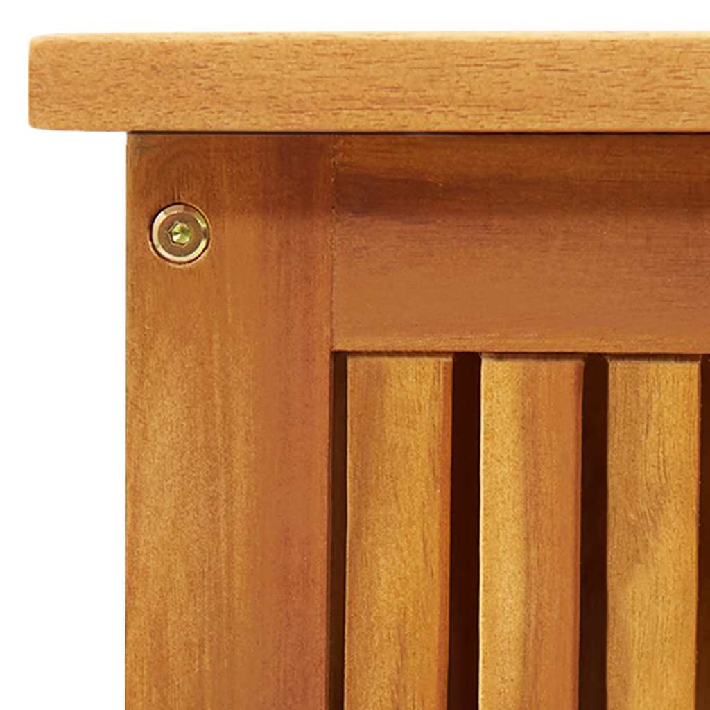 Gartenbox 90x50x58 cm Massivholz Akazie