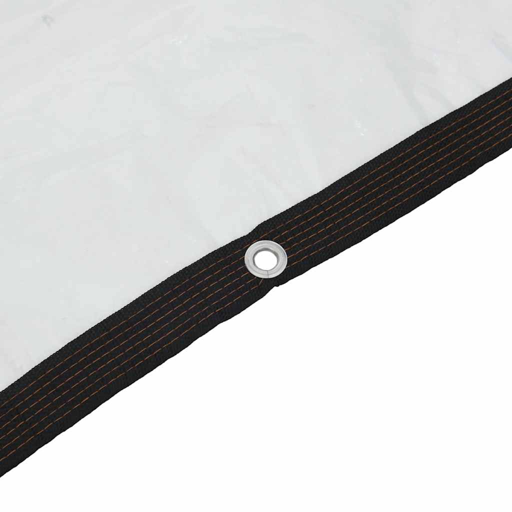 Transparente Plane mit Ösen 1x2 m Polyethylen