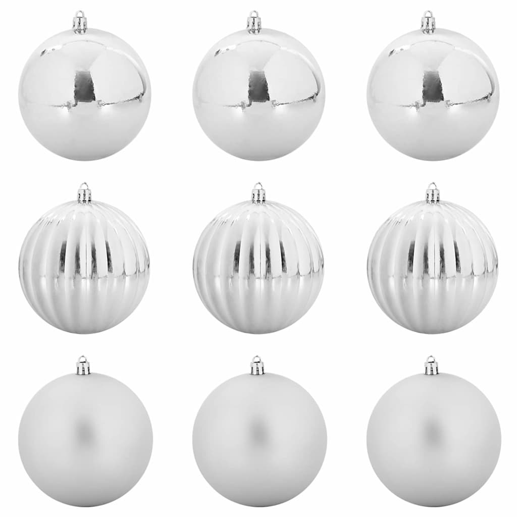 Weihnachtsbaumkugel Set XL 9 pcs Rot Kunststoff