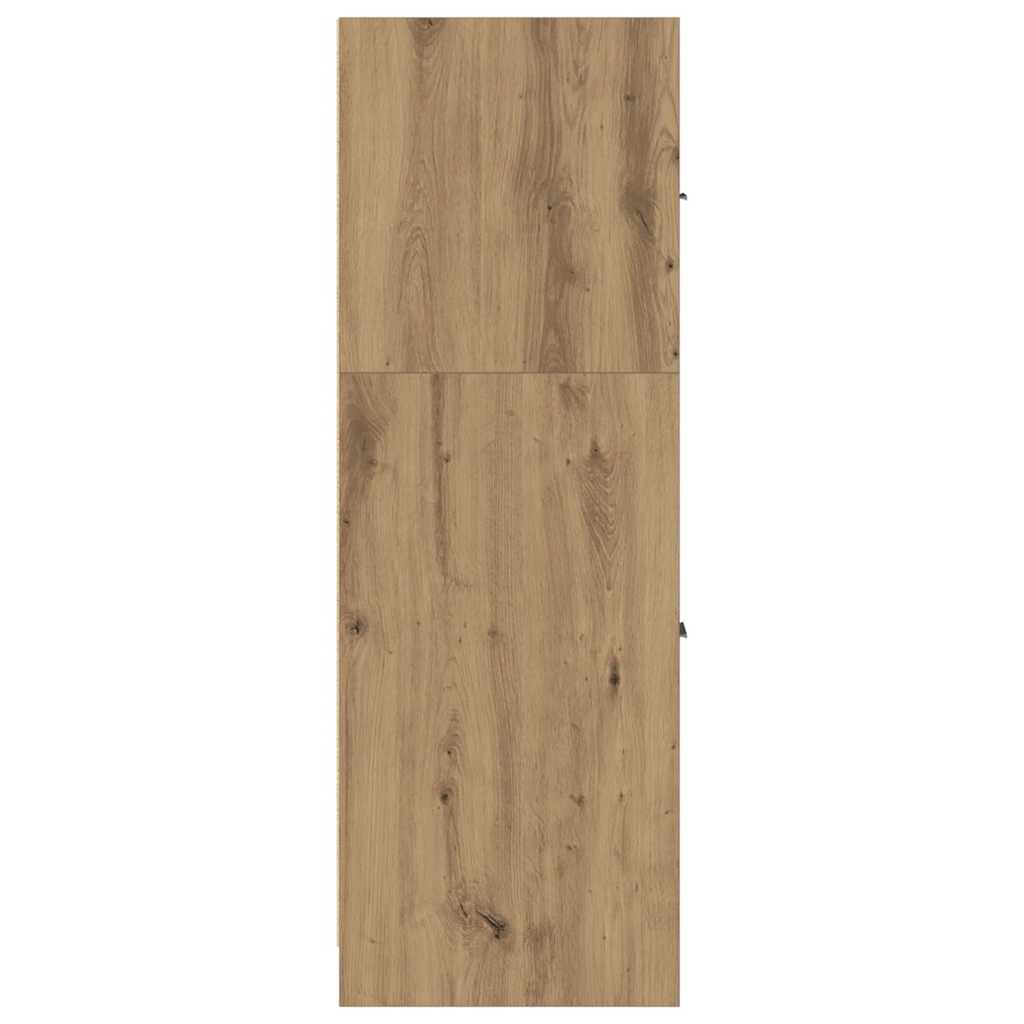 Apothekerschrank Weiß 30 x 41 x 174,5 cm Holzwerkstoff