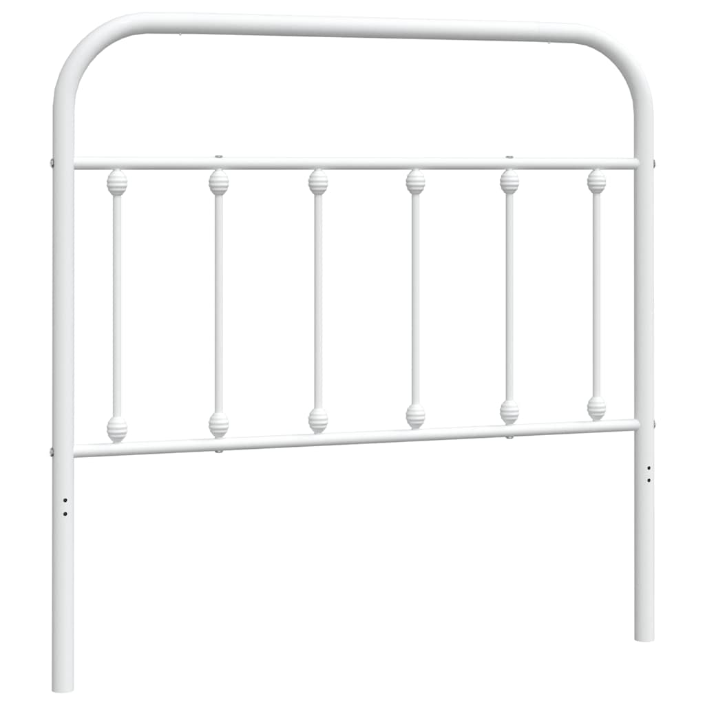 Ersatz-Kopfteil Metall Schwarz 75 cm