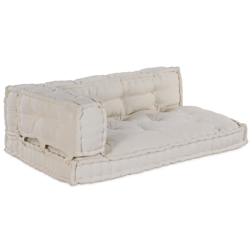 Palettensofa-Auflage Mehrfarbig Stoff Patchwork