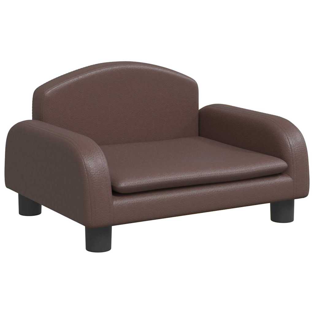 Hundebett Dunkelgrau 70x45x30 cm Stoff
