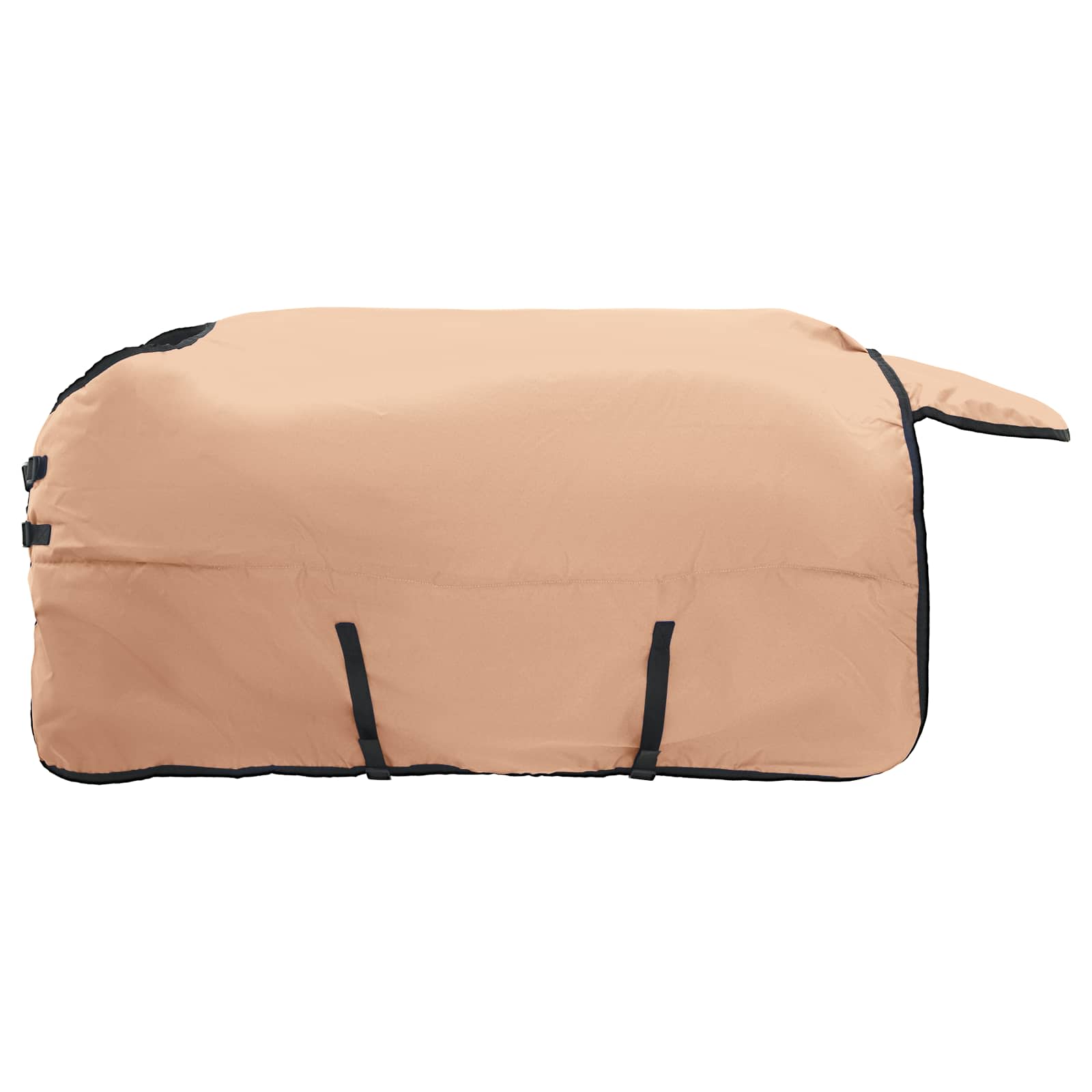 Pferdedecke Dunkelgrün und Schwarz 75 cm Polyester