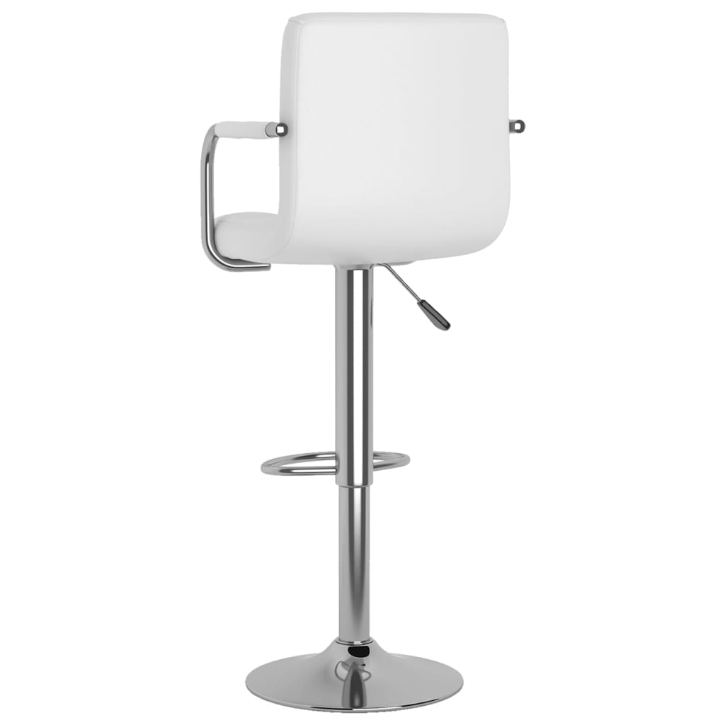 Barhocker 2 Stk. Rot Kunstleder