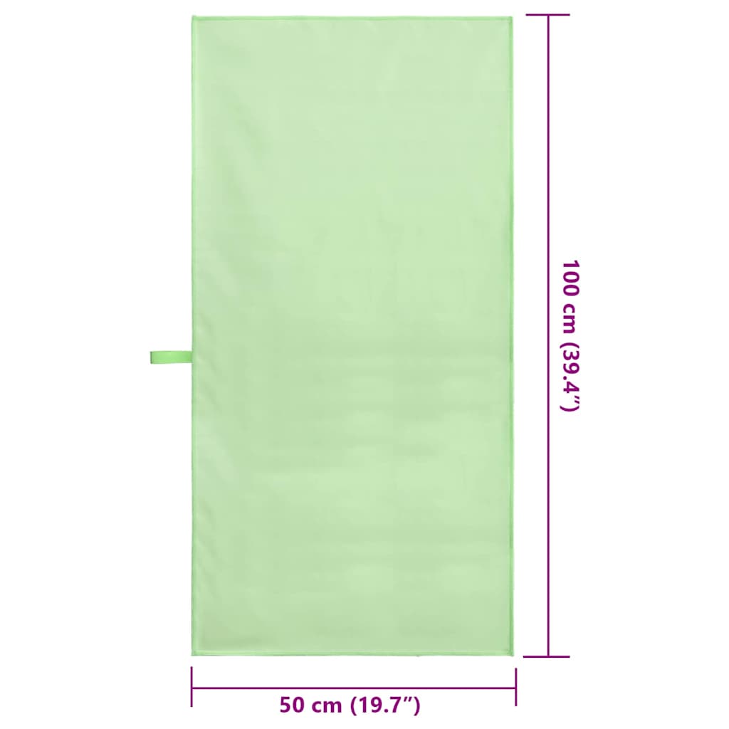 Sporthandtücher 2 pcs Schwarz 50 x 30 cm Polyester und Polyamid