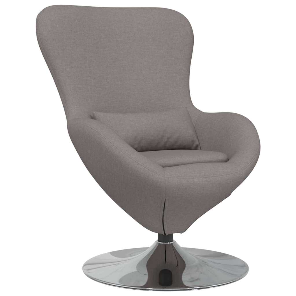 Eiersessel Hellgrau 63 x 73 x 90 cm Stoff