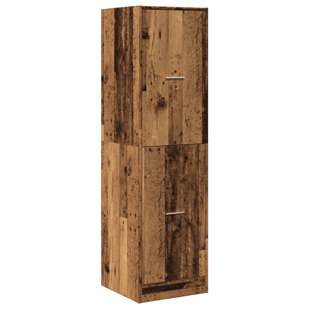Apothekerschrank Weiß 30 x 41 x 174,5 cm Holzwerkstoff