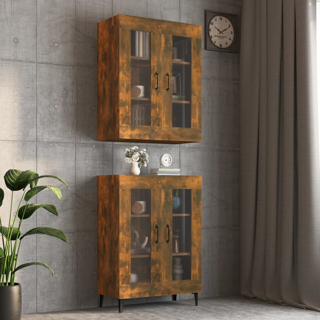 Hängeschrank Weiß 69,5x34x90 cm