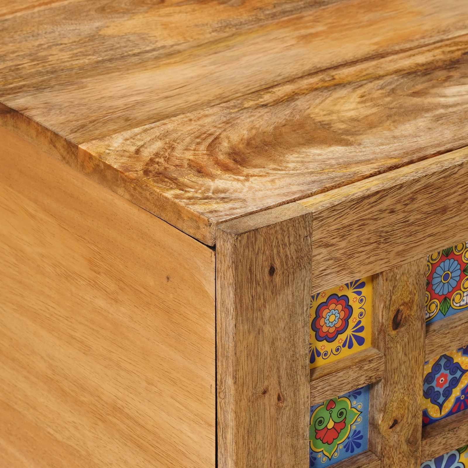 Couchtisch Braun 100 x 54 x 40 cm Massivholz Mango