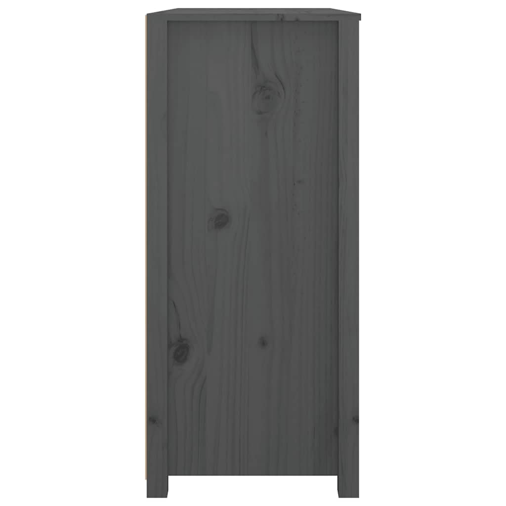 Beistellschrank 100x40x72 cm Massivholz Kiefer
