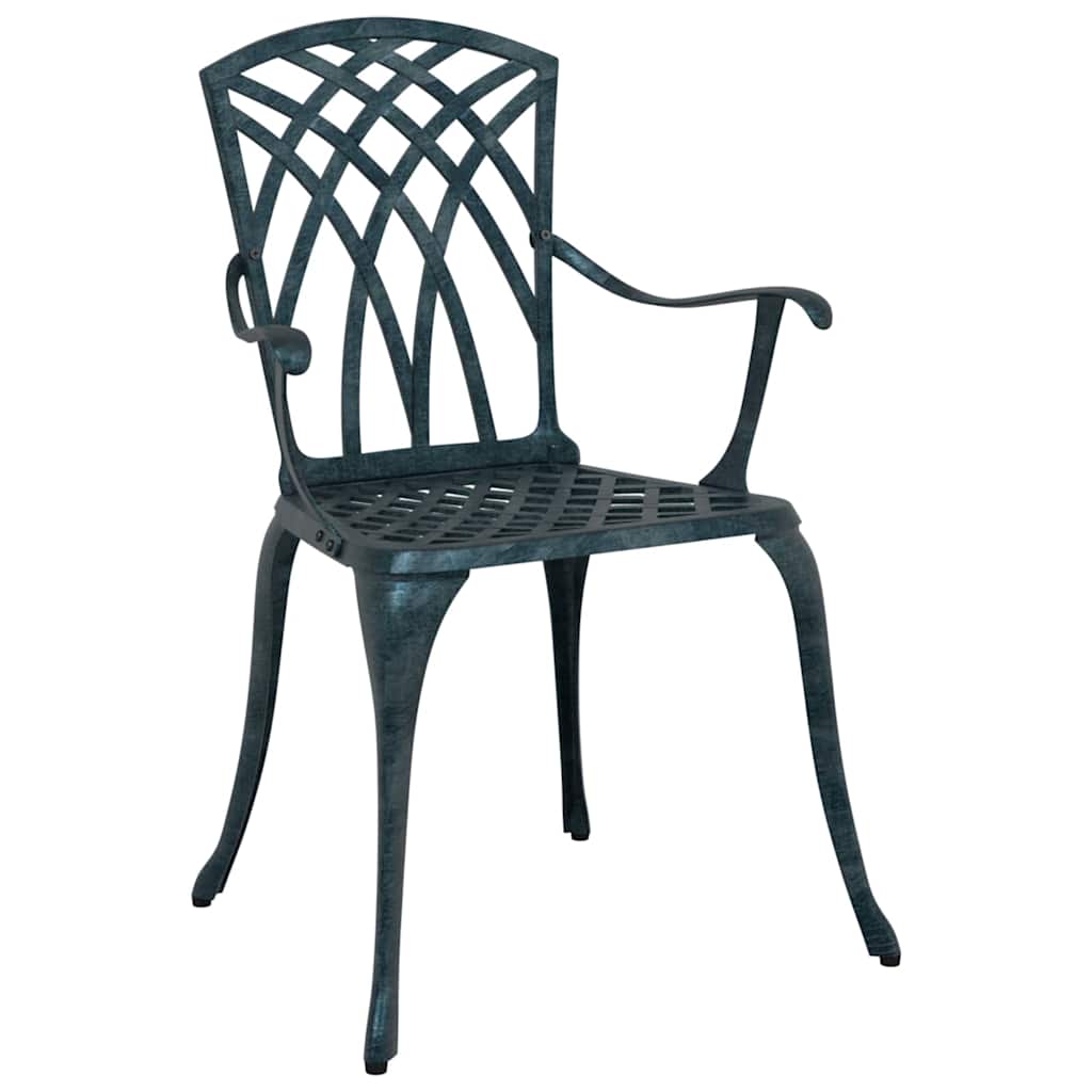Gartenstuhl 2 pcs Bronze 53 x 51 x 88,5 cm Aluminium