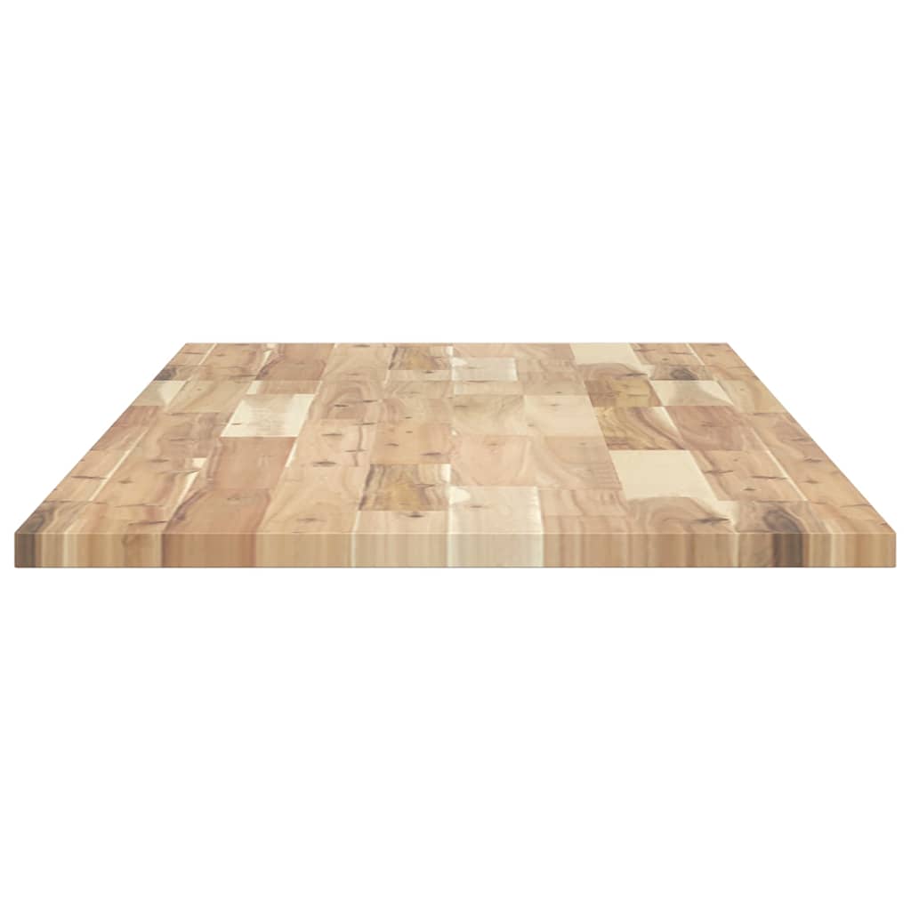 Schreibtischplatte Unbehandelt 60x50x2 cm Massivholz Akazie
