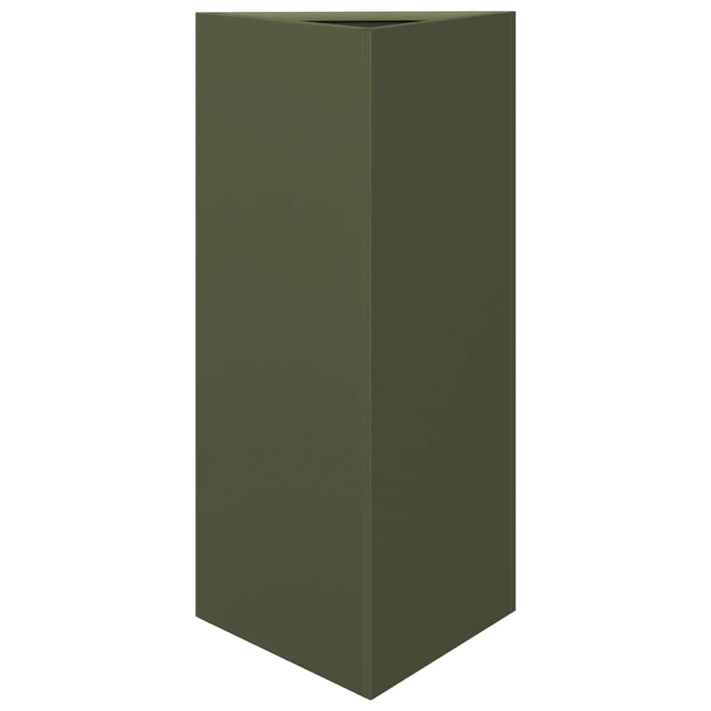 Pflanzkübel 30x26x75 cm Cortenstahl