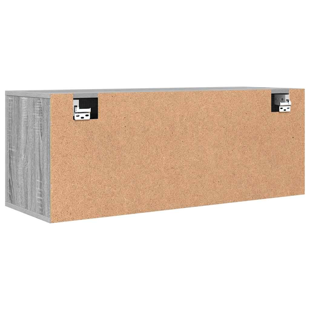 Wand-Schuhschrank Weiß 100x35x38 cm Holzwerkstoff