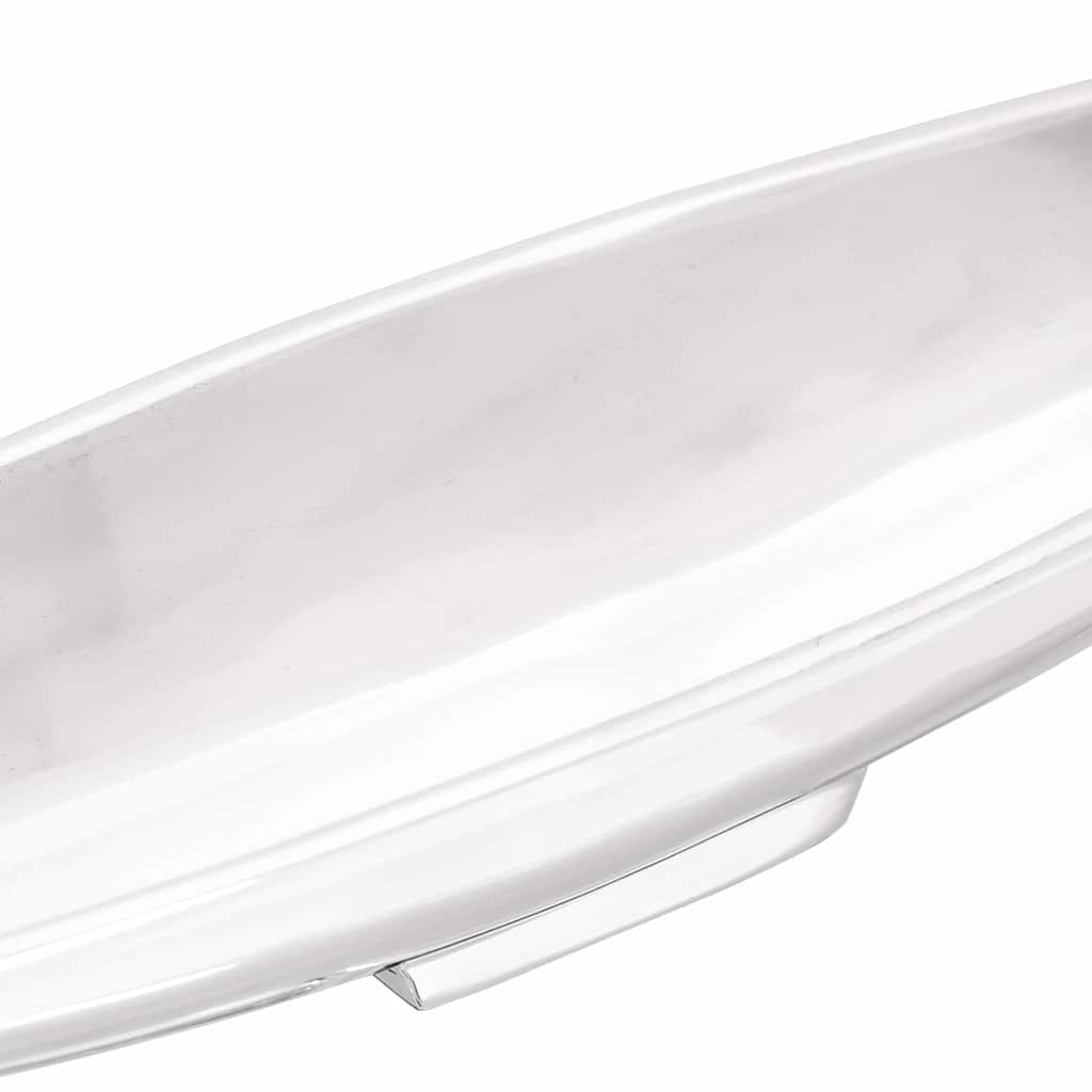 Obstkorb Silber 60 x 15 x 8 cm Aluminium