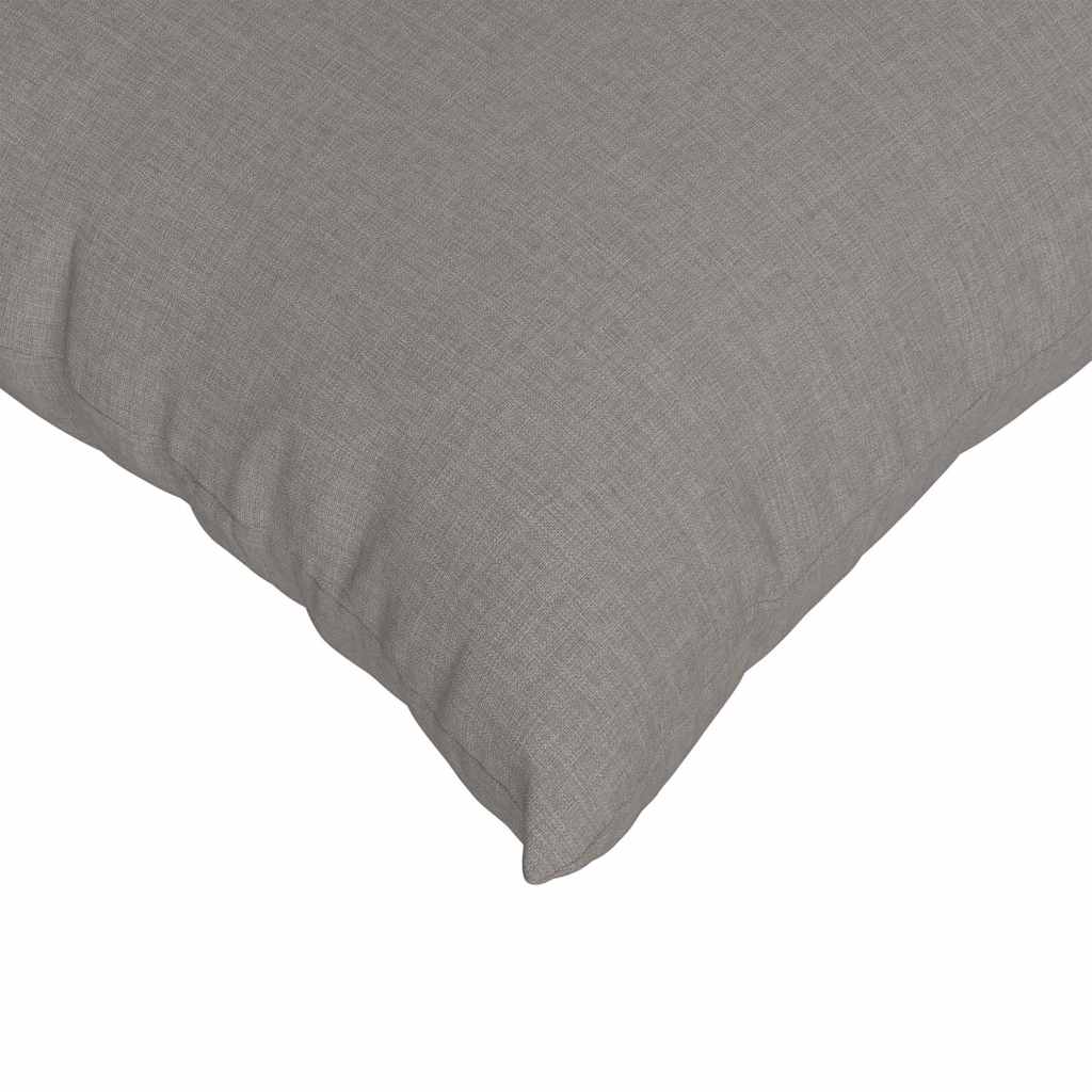Sofakissen 2 pcs Hellgrau 50 x 30 cm Stoff