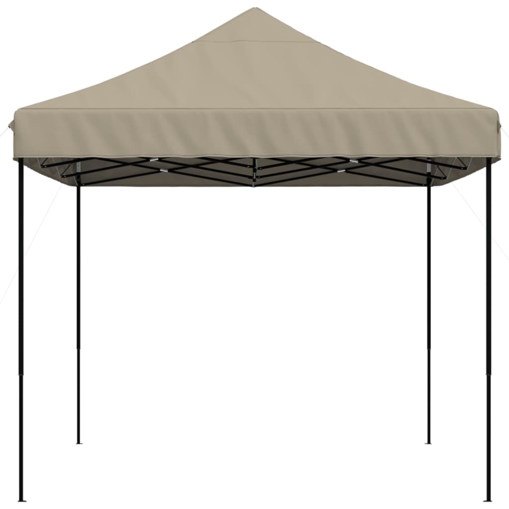 Partyzelt Faltbar Pop-Up Beige 410x279x315 cm