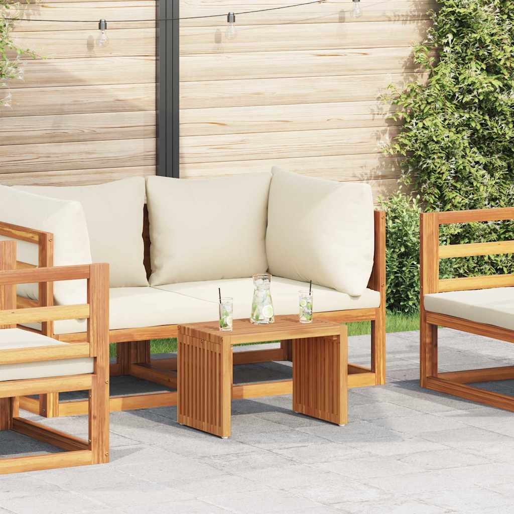 Garten-Beistelltisch 3 pcs Braun 33 x 44,5 x 51 cm