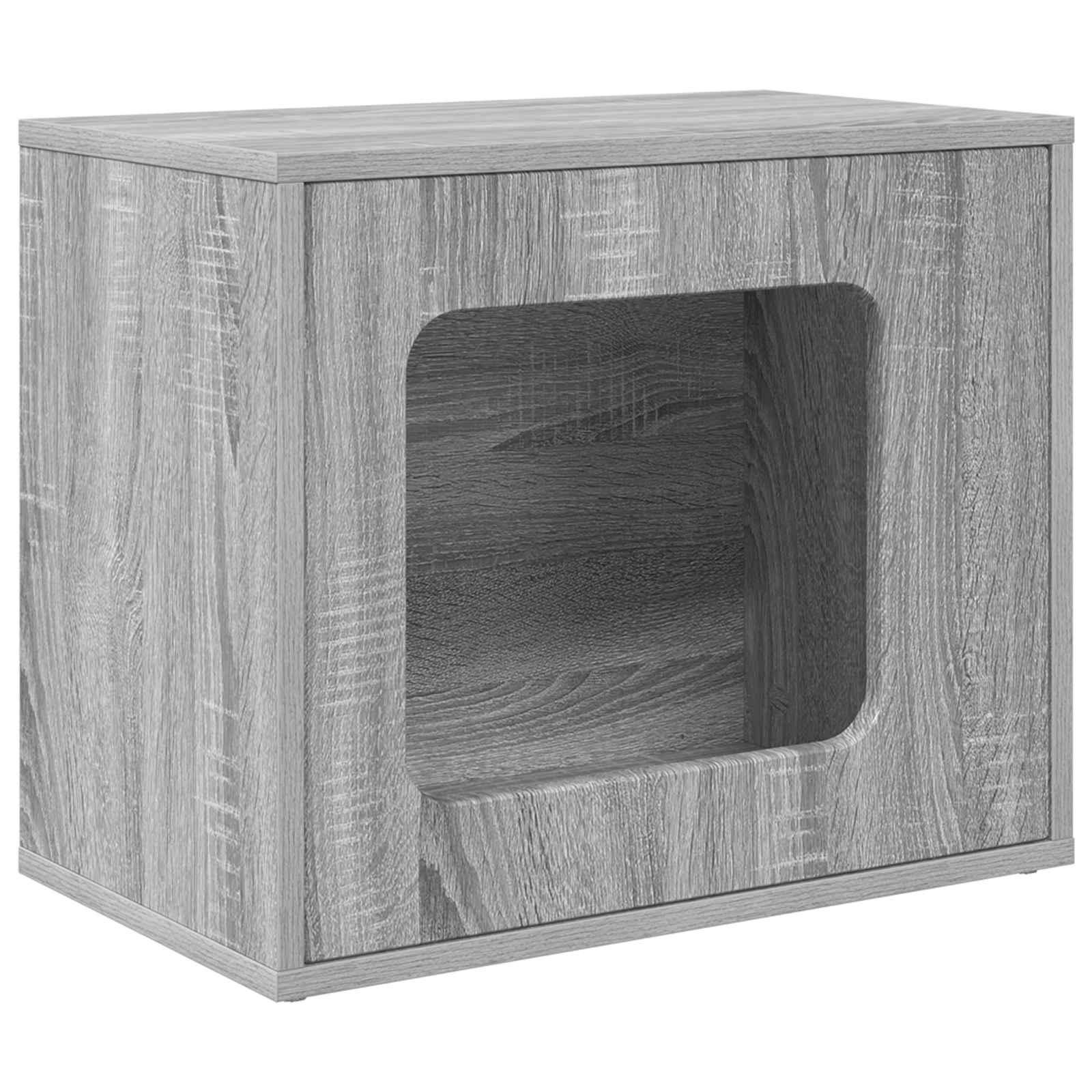 Katzenhaus Weiß 51 x 30 x 42 cm Holzwerkstoff