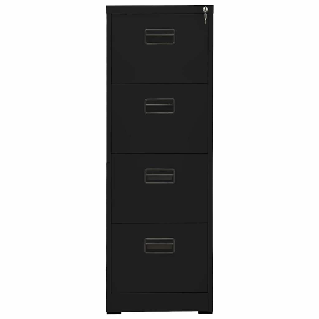 Aktenschrank Weiß 46x62x72,5 cm Stahl