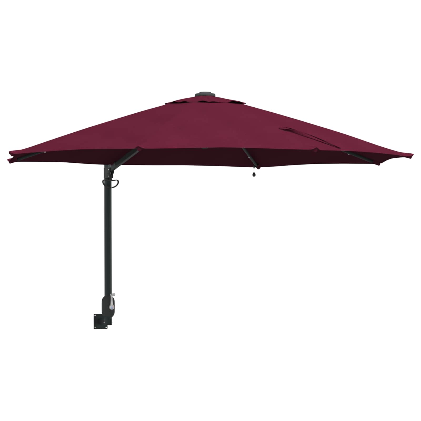 Garten-Sonnenschirm Sand 248 x 248 x 148 cm Polyester und Stahl