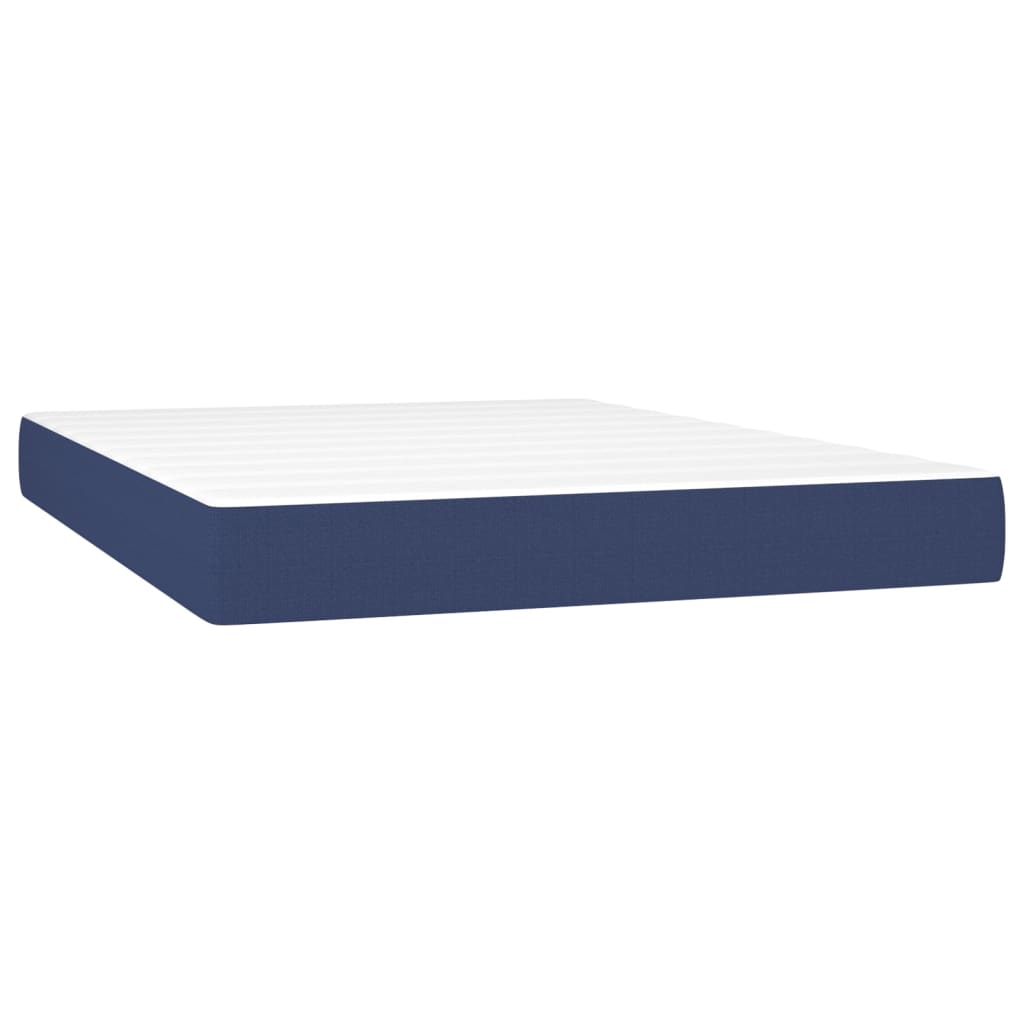 Taschenfederkernmatratze Mittel Hellgrau 80x200x20 cm Stoff